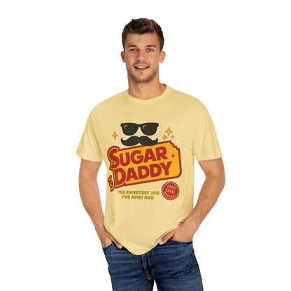 Funny Sugar Daddy T-shirt, Unique Gift for Dads, Humor Apparel for Father's Day, Quirky Unisex Tee, Perfect for Casual Outfits