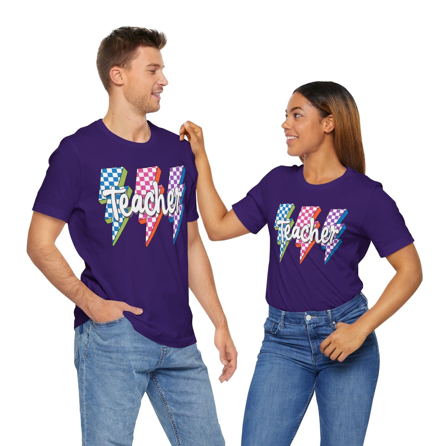 Teacher Lightning Bolt Tee