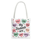 Teacher Valentine's Tote - 'My Students Are' Motivational Candy Heart Design