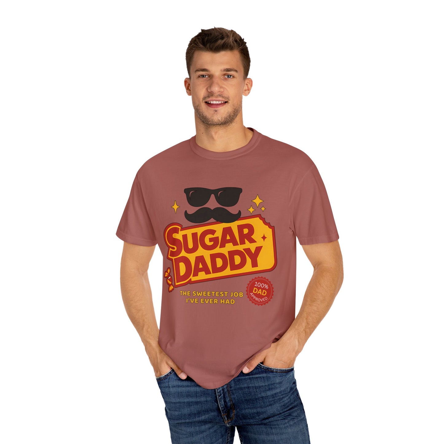 Funny Sugar Daddy T-shirt, Unique Gift for Dads, Humor Apparel for Father's Day, Quirky Unisex Tee, Perfect for Casual Outfits