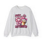 Lovely and Caffeinated Crewneck Sweatshirt – Cozy Unisex Sweater for Coffee Lovers