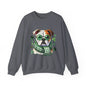 St. Patrick's Day Bulldog Sweatshirt - Unisex Heavy Blend™ Crewneck