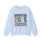 Migration 2025 Unisex Crewneck Sweatshirt - I Made My Username My Social Security #