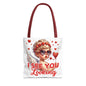 Charming Cupid Tote Bag - "I See You Looking" Design for Valentine's Day