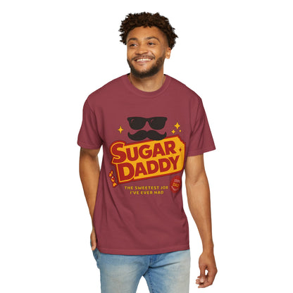 Funny Sugar Daddy T-shirt, Unique Gift for Dads, Humor Apparel for Father's Day, Quirky Unisex Tee, Perfect for Casual Outfits