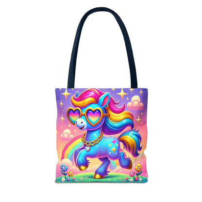 Harmony the Happy Horse Tote Bag – Imaginaria Rainbow Character Bag | Joyful Everyday Adventure Tote