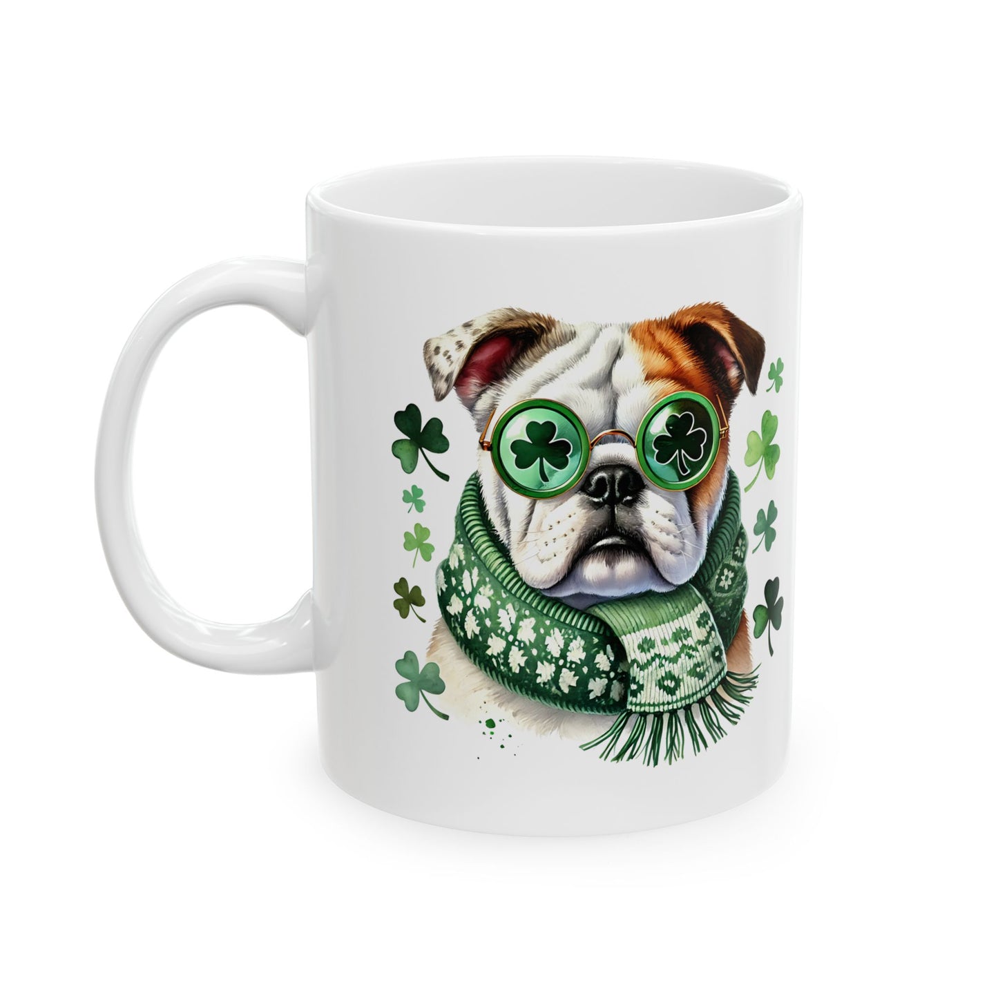 Mug - Irish Bulldog Funny Cute Design