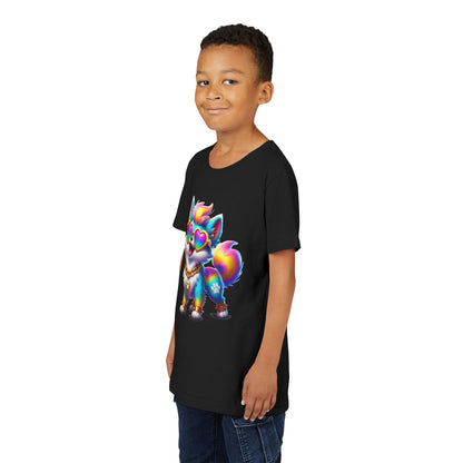 Diego the Dazzling Dog Youth T-Shirt – Double-Sided Imaginaria Character Tee for Kids