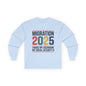 Migration 2025 Long Sleeve Tee - I Made My Username My Social Security # - Unisex Cotton Top