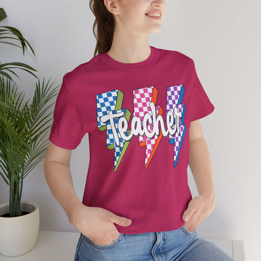 Teacher Lightning Bolt Tee