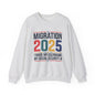 Migration 2025 Unisex Crewneck Sweatshirt - I Made My Username My Social Security #