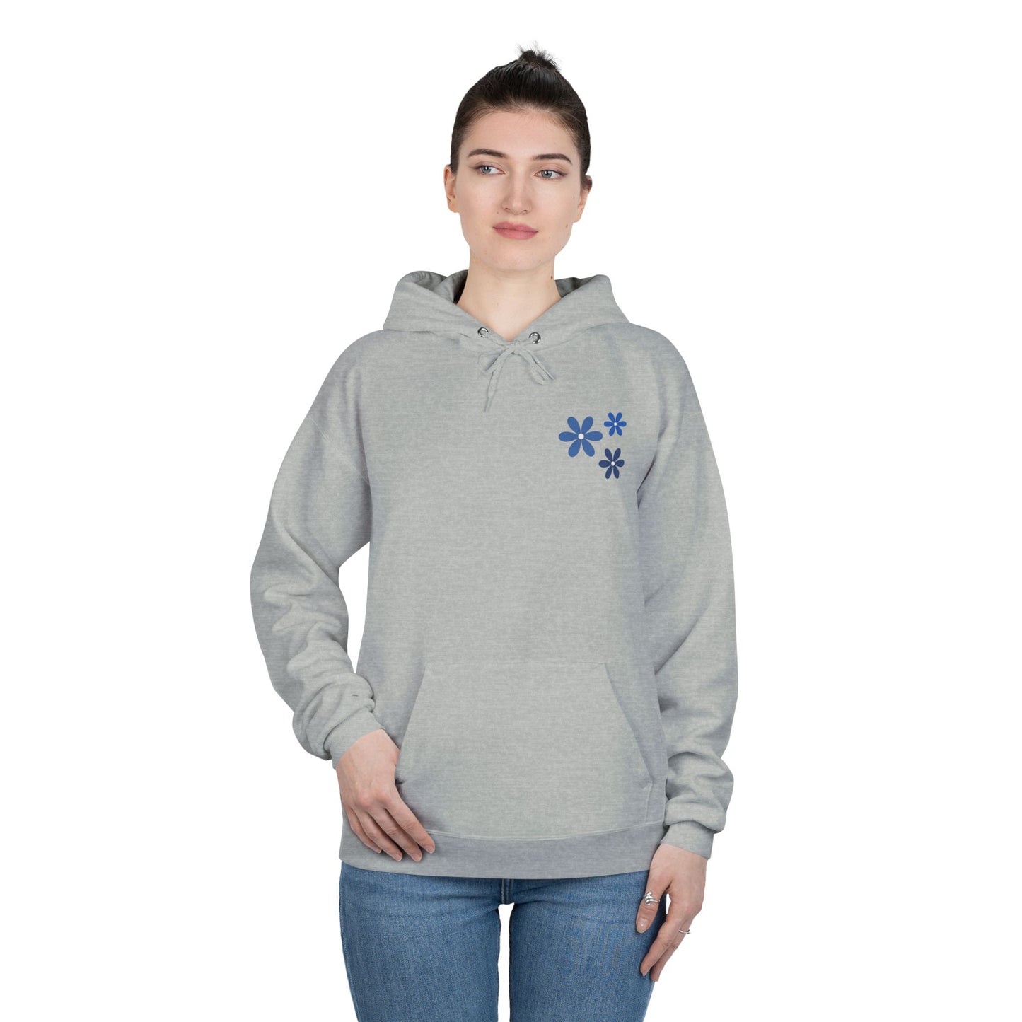 ALL IS NOT LOST - Eco-Positive Flower Design Hoodie