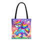 Harmony the Happy Horse Tote Bag – Imaginaria Rainbow Character Bag | Joyful Everyday Adventure Tote