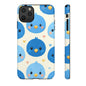 Cute Blue Bird Phone Case Adorable Bluebird Design Iphone 13 14 15 16 Casing Tough Phone Cases