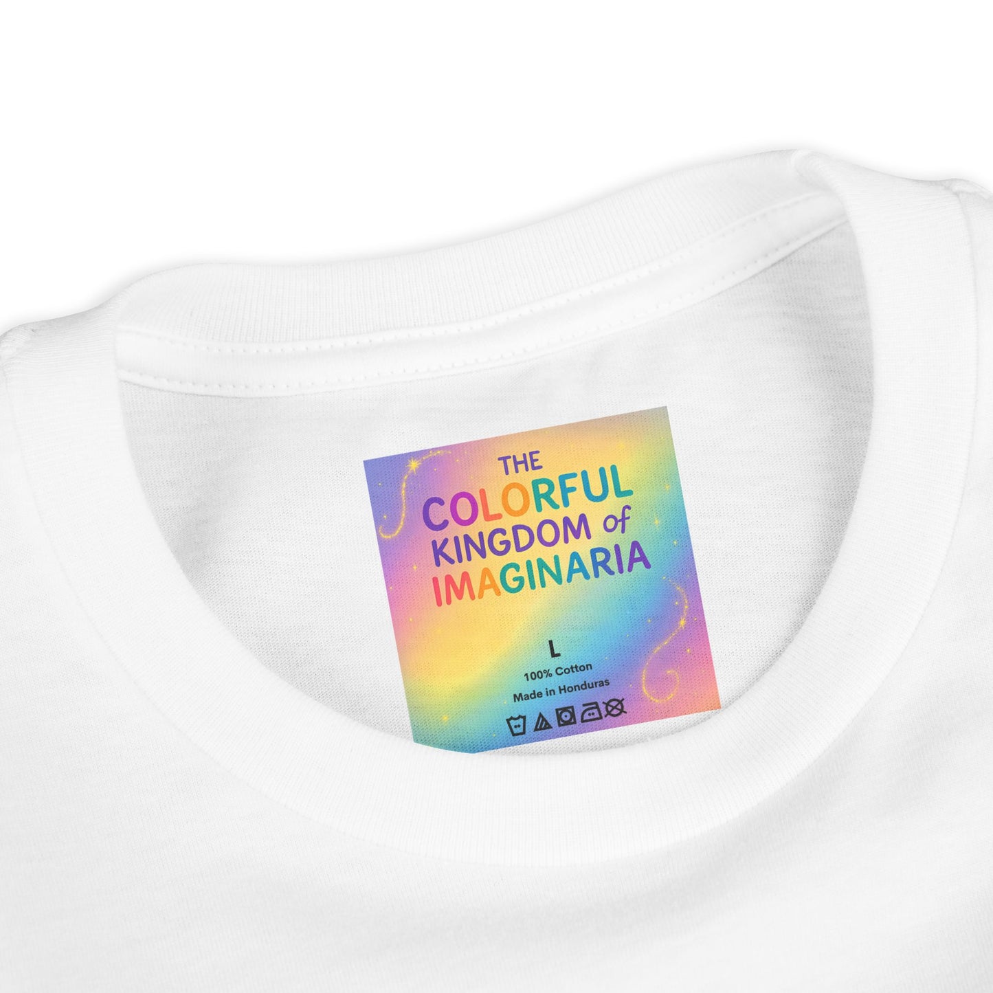 Diego the Dazzling Dog Youth T-Shirt – Double-Sided Imaginaria Character Tee for Kids