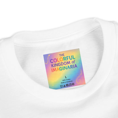 Diego the Dazzling Dog Youth T-Shirt – Double-Sided Imaginaria Character Tee for Kids