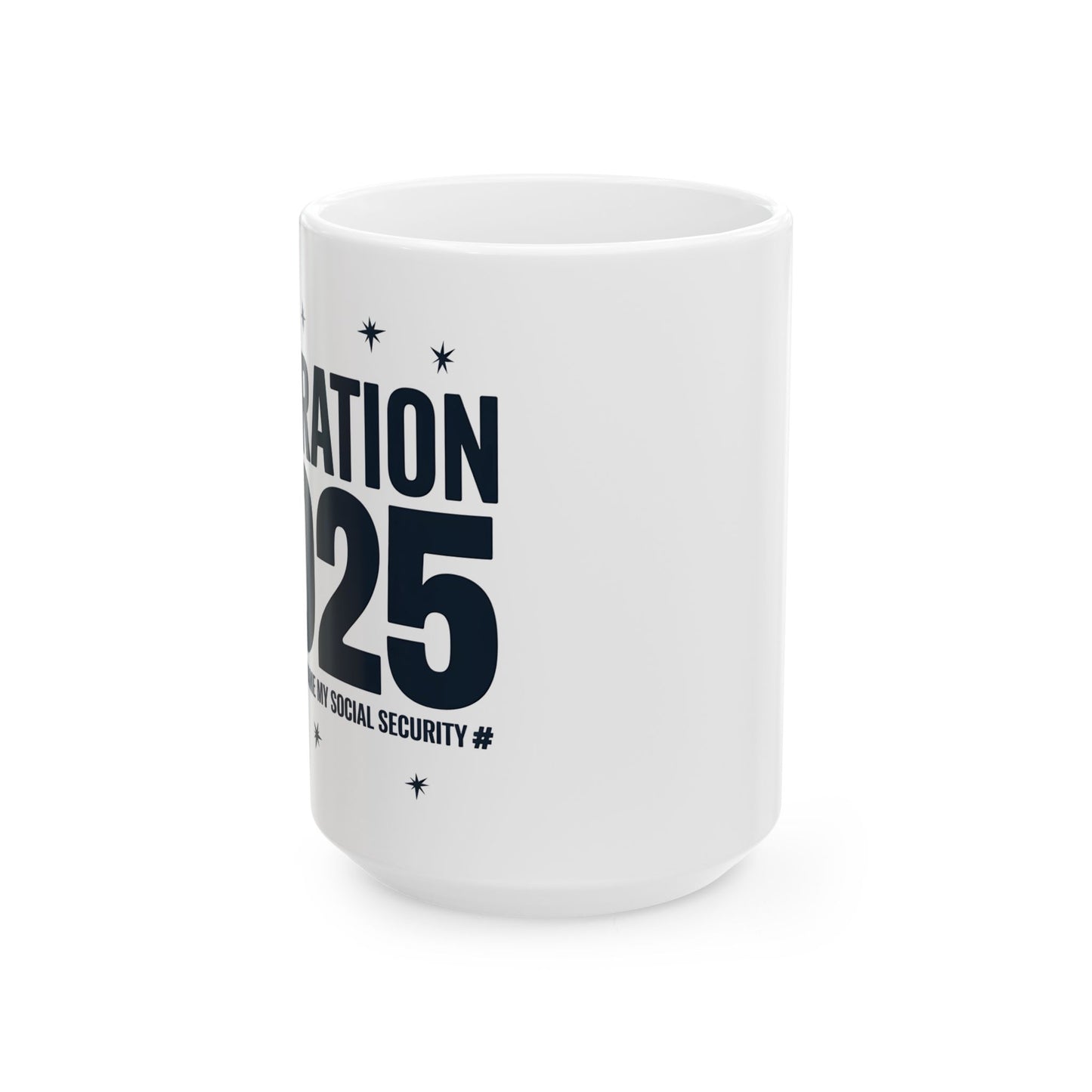 Custom Ceramic Mug - 2025 Social Media Ban Migration Design