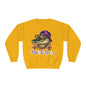 Mardi Gras Alligator Sweatshirt - Colorful New Orleans Party Vibes