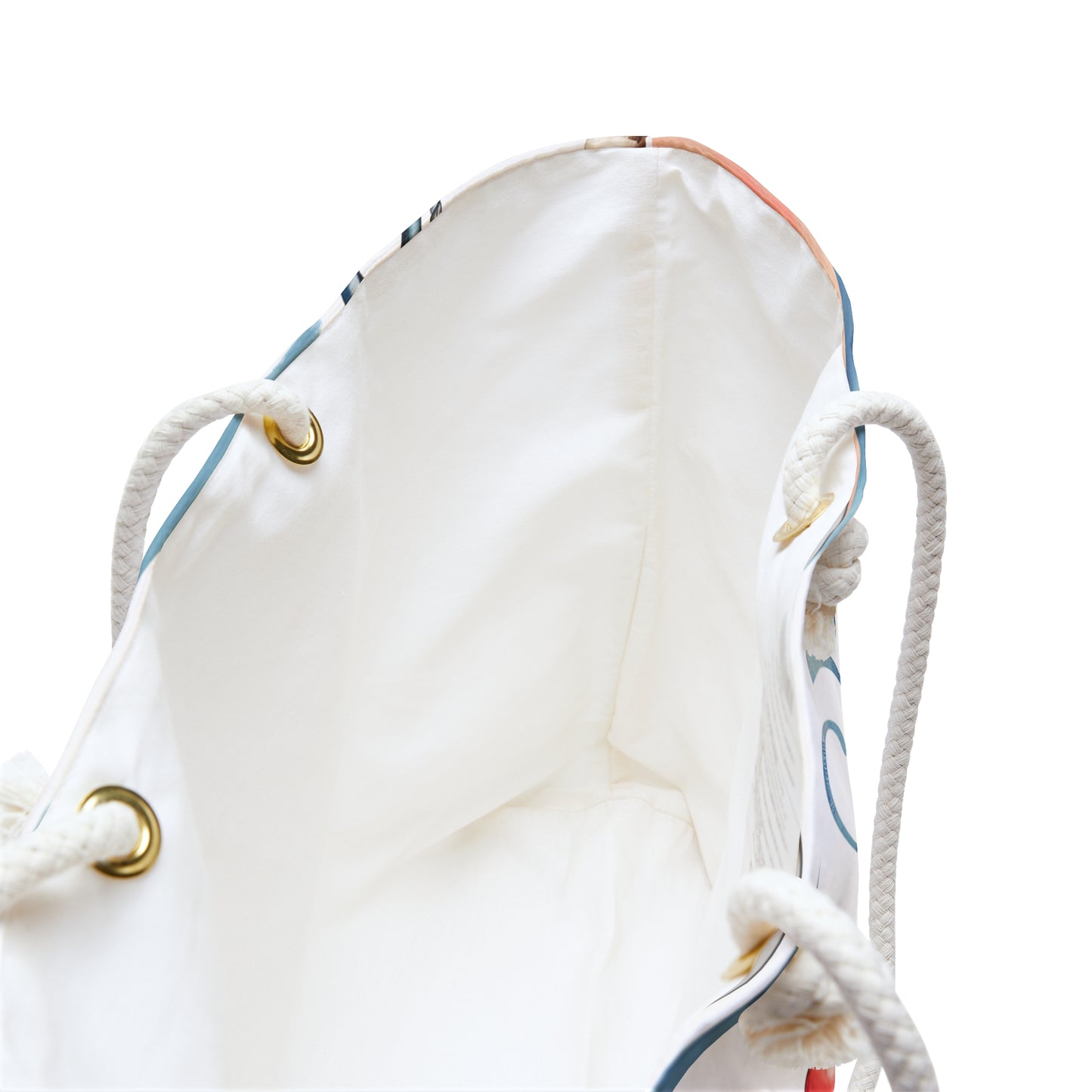 Seas the Day Nautical Weekender Bag | Coastal Crab & Anchor Tote | Beach Getaway Travel Bag