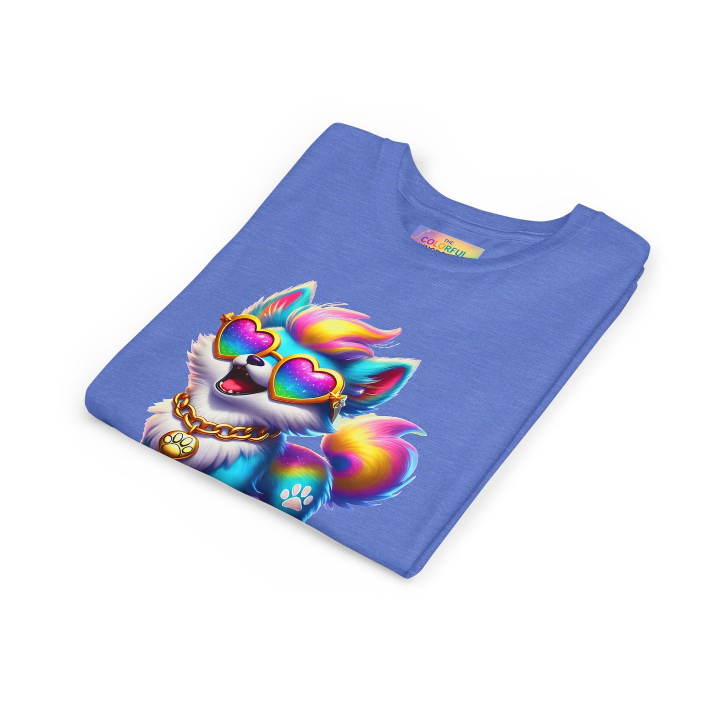 Diego the Dazzling Dog Youth T-Shirt – Double-Sided Imaginaria Character Tee for Kids