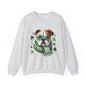 St. Patrick's Day Bulldog Sweatshirt - Unisex Heavy Blend™ Crewneck