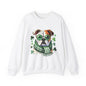 St. Patrick's Day Bulldog Sweatshirt - Unisex Heavy Blend™ Crewneck