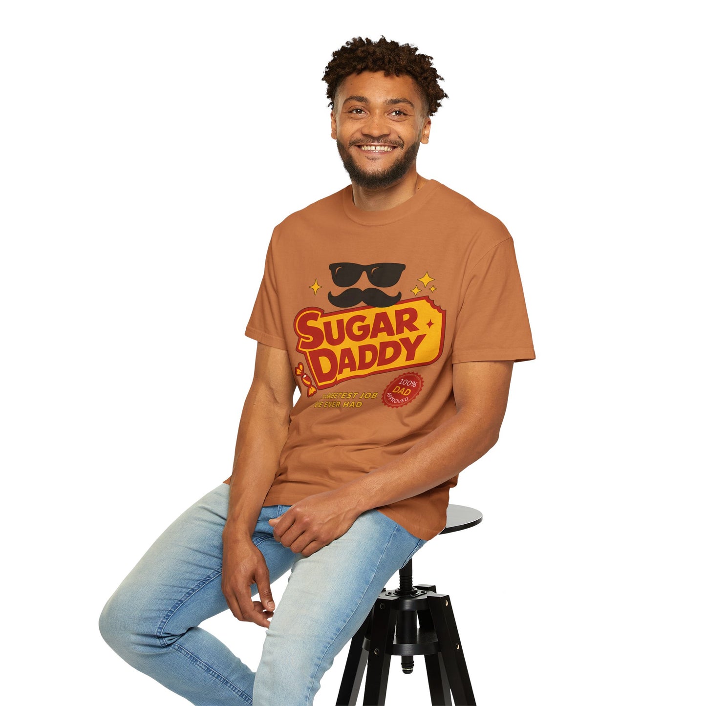 Funny Sugar Daddy T-shirt, Unique Gift for Dads, Humor Apparel for Father's Day, Quirky Unisex Tee, Perfect for Casual Outfits