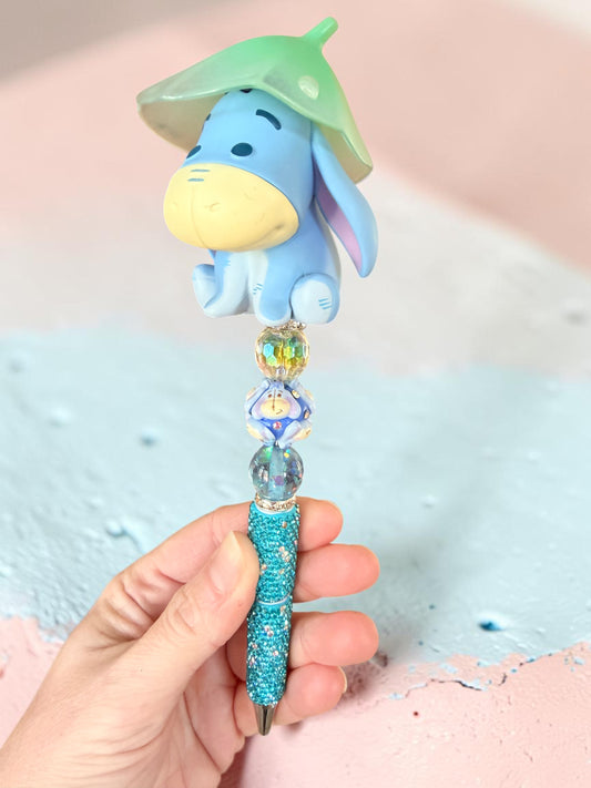 Whimsical Winnie Friends Beaded Pens – Rhinestone Character Pens with Variants