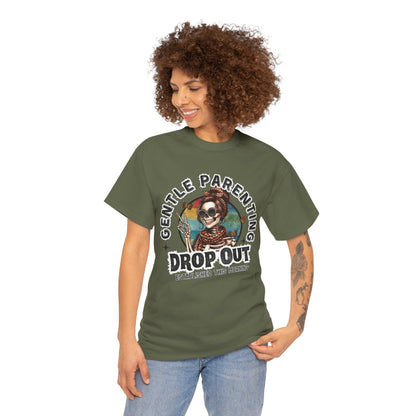 Gentle Parenting Drop Out Unisex Heavy Cotton Tee