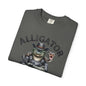 Dark Humor Gator Badge Unisex T-shirt | Alligator Alcatraz Everglades Florida Design