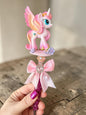 Pony Beaded Pens – Rhinestone Character Glam Pens
