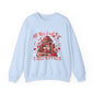 All Booked for Valentines Crewneck Sweatshirt - Cozy Love for Book Lovers