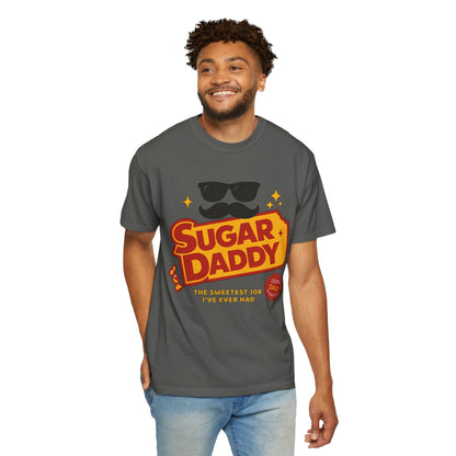 Funny Sugar Daddy T-shirt, Unique Gift for Dads, Humor Apparel for Father's Day, Quirky Unisex Tee, Perfect for Casual Outfits