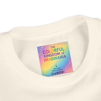 Diego the Dazzling Dog Youth T-Shirt – Double-Sided Imaginaria Character Tee for Kids