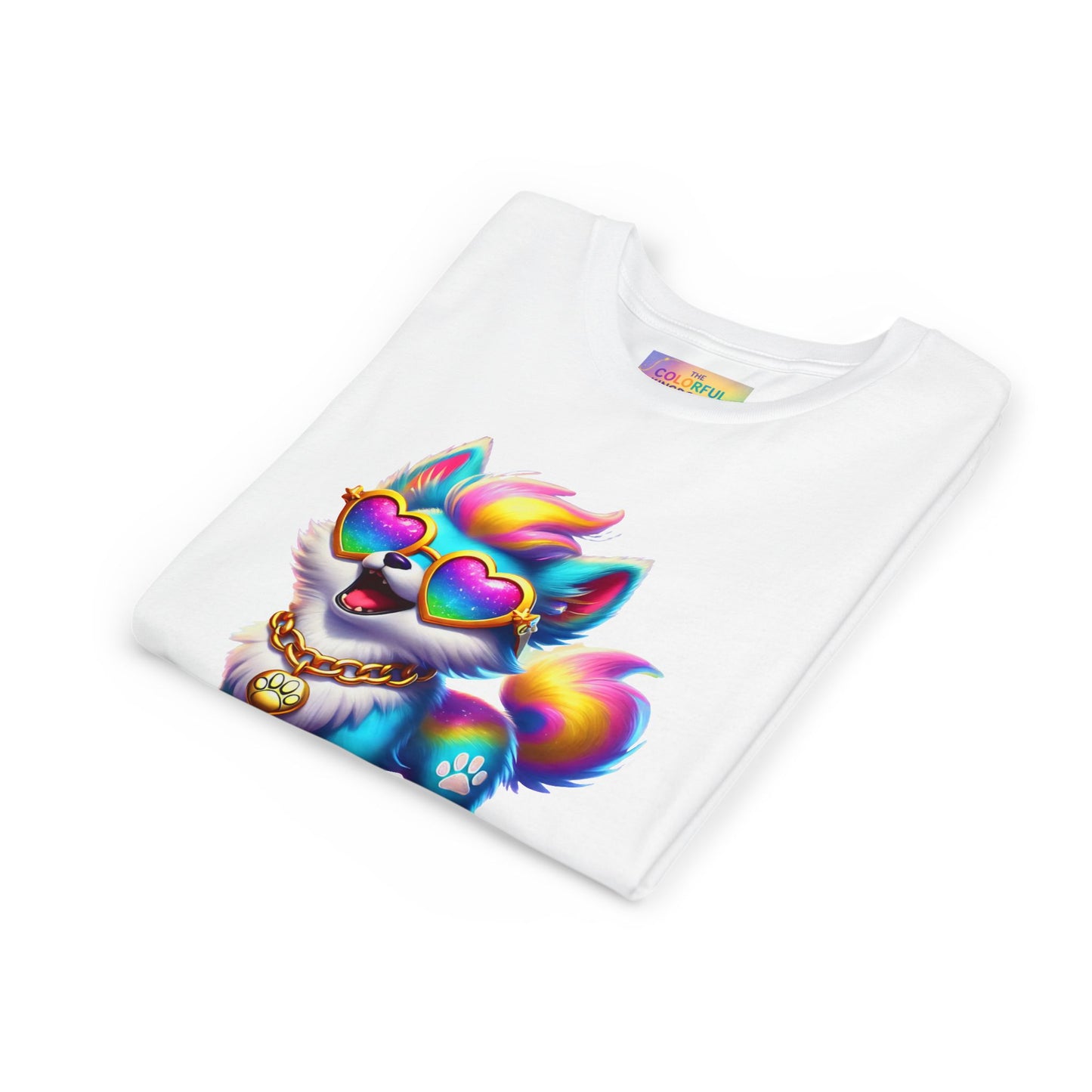 Diego the Dazzling Dog Youth T-Shirt – Double-Sided Imaginaria Character Tee for Kids