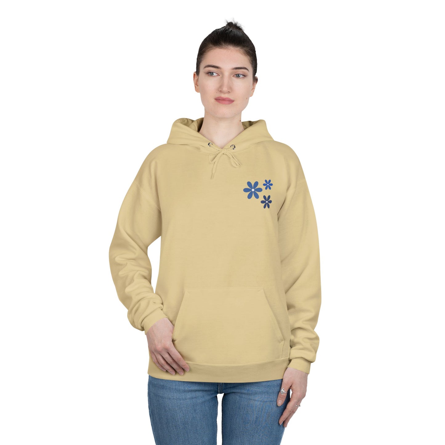 ALL IS NOT LOST - Eco-Positive Flower Design Hoodie