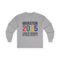 Migration 2025 Long Sleeve Tee - I Made My Username My Social Security # - Unisex Cotton Top