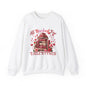 All Booked for Valentines Crewneck Sweatshirt - Cozy Love for Book Lovers