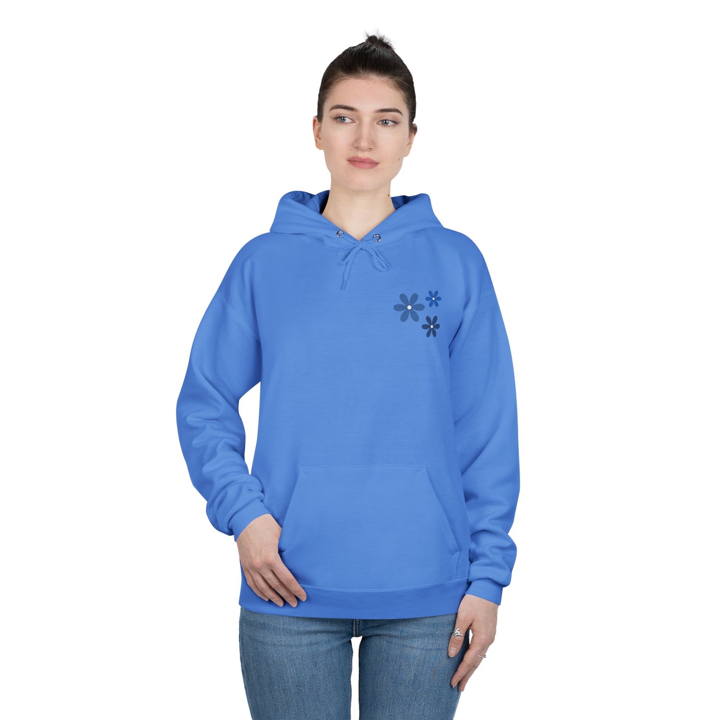 ALL IS NOT LOST - Eco-Positive Flower Design Hoodie