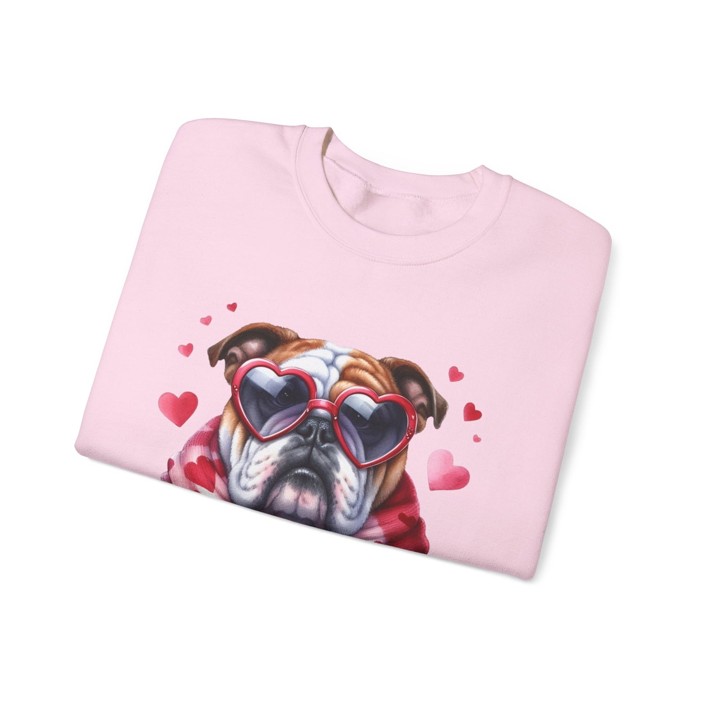 Bulldog Heart Accessories Sweatshirt