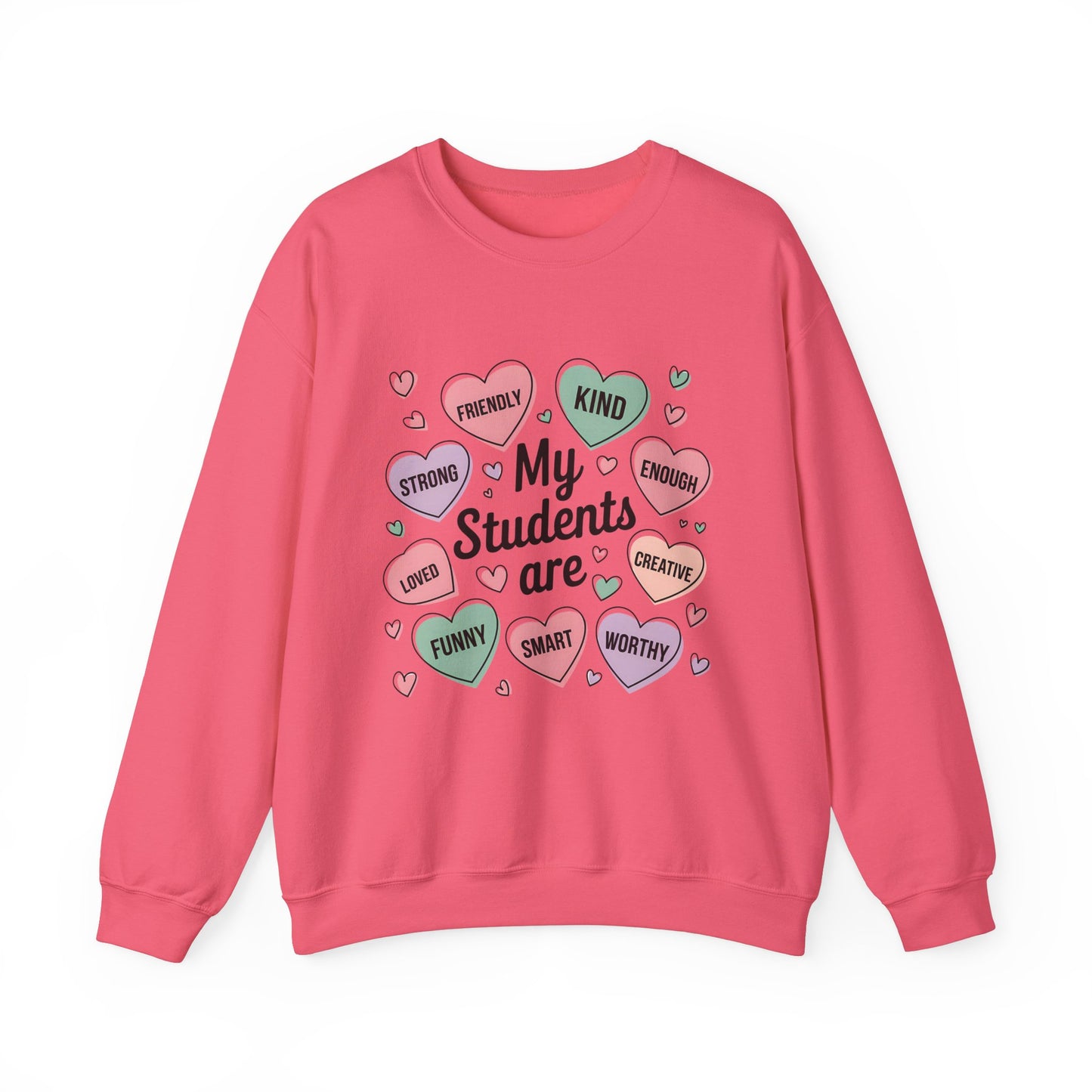 My Students Are Inspirational Crewneck Sweatshirt - Unisex Heavy Blend