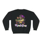 Mardi Gras Alligator Sweatshirt - Colorful New Orleans Party Vibes