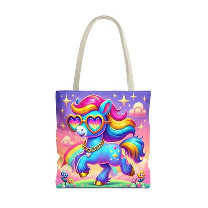 Harmony the Happy Horse Tote Bag – Imaginaria Rainbow Character Bag | Joyful Everyday Adventure Tote