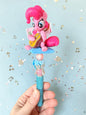 Pony Beaded Pens – Rhinestone Character Glam Pens