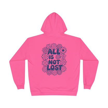 ALL IS NOT LOST - Eco-Positive Flower Design Hoodie