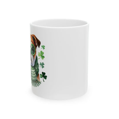 Mug - Irish Bulldog Funny Cute Design