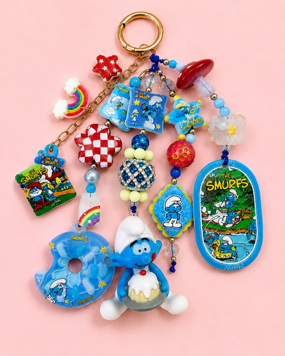 Smurfs Maximalist Bag Charm Keychain