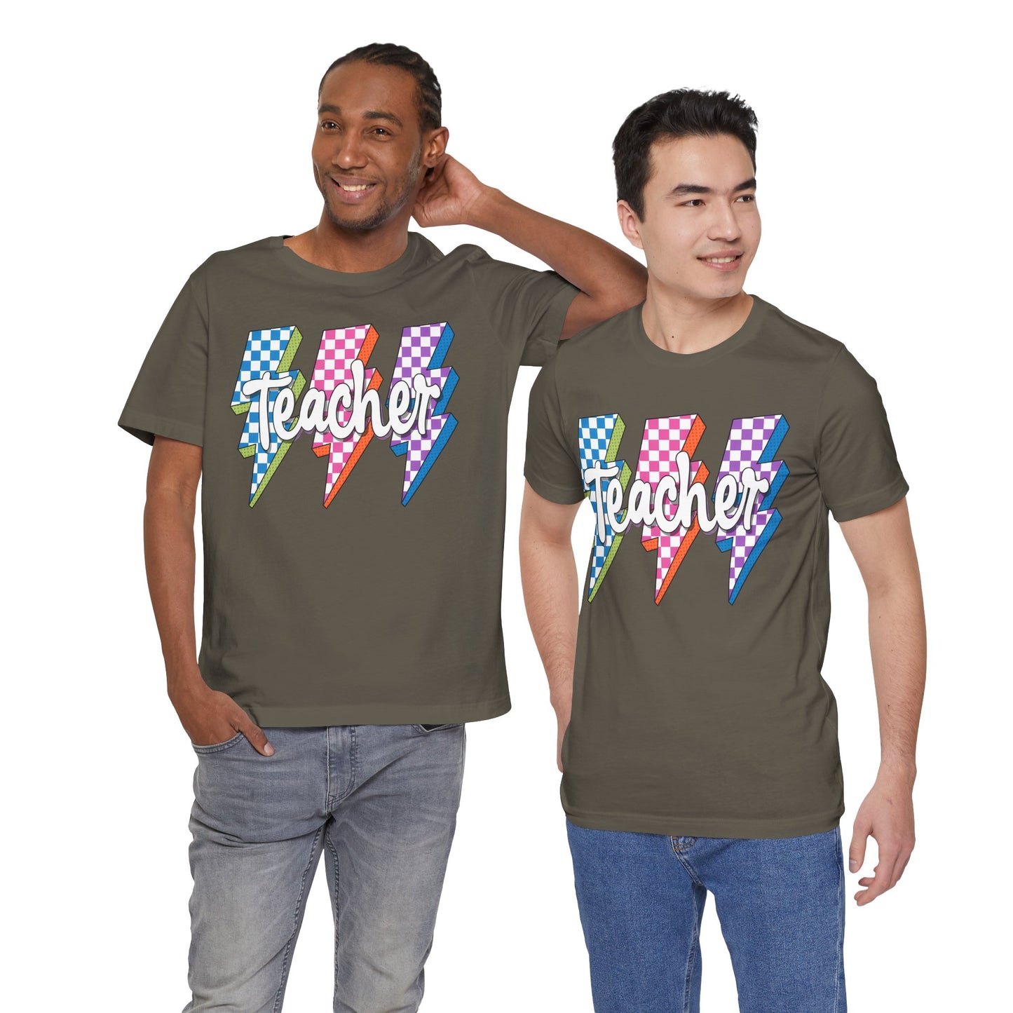Teacher Lightning Bolt Tee