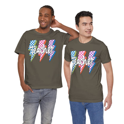 Teacher Lightning Bolt Tee