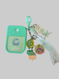 Handmade Hand Sanitizer Holder Bag Charm Keychain